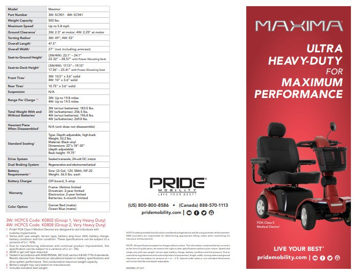Maxima® Heavy-Duty Comfort