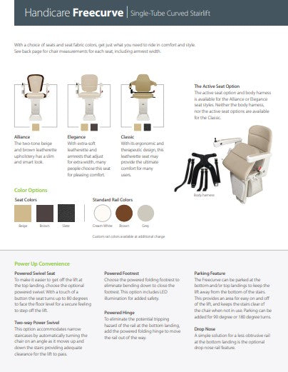 Handicare® 1100 Stairlift