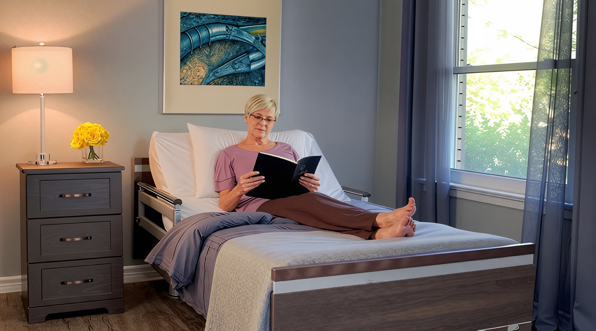 Aura™ Premium Hospital Bed