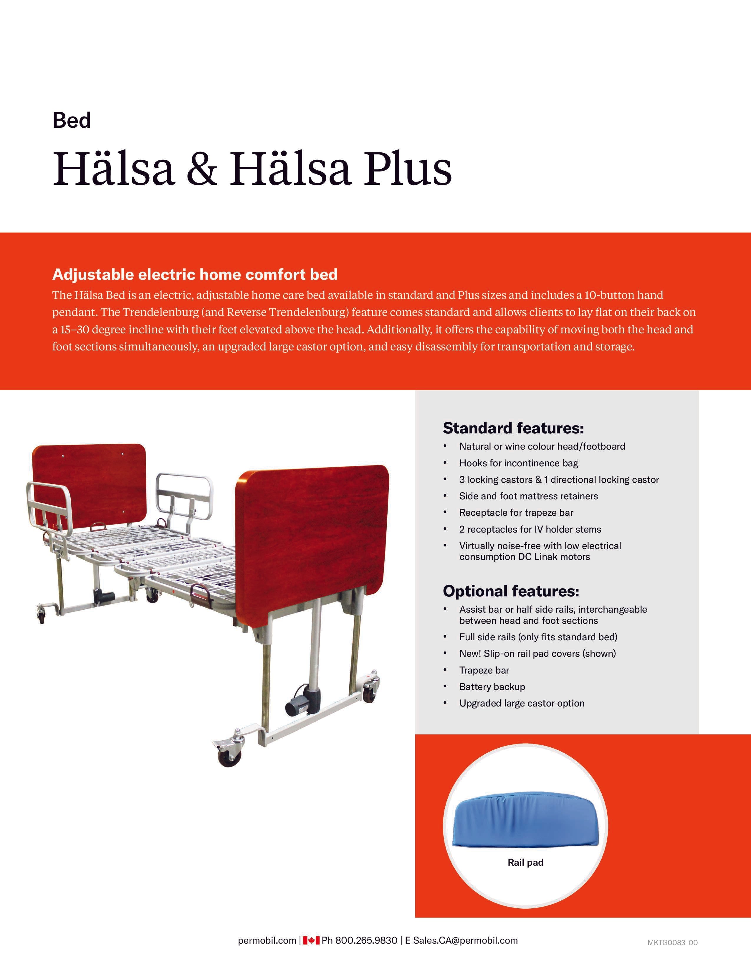 Hälsa® Comfort Bed
