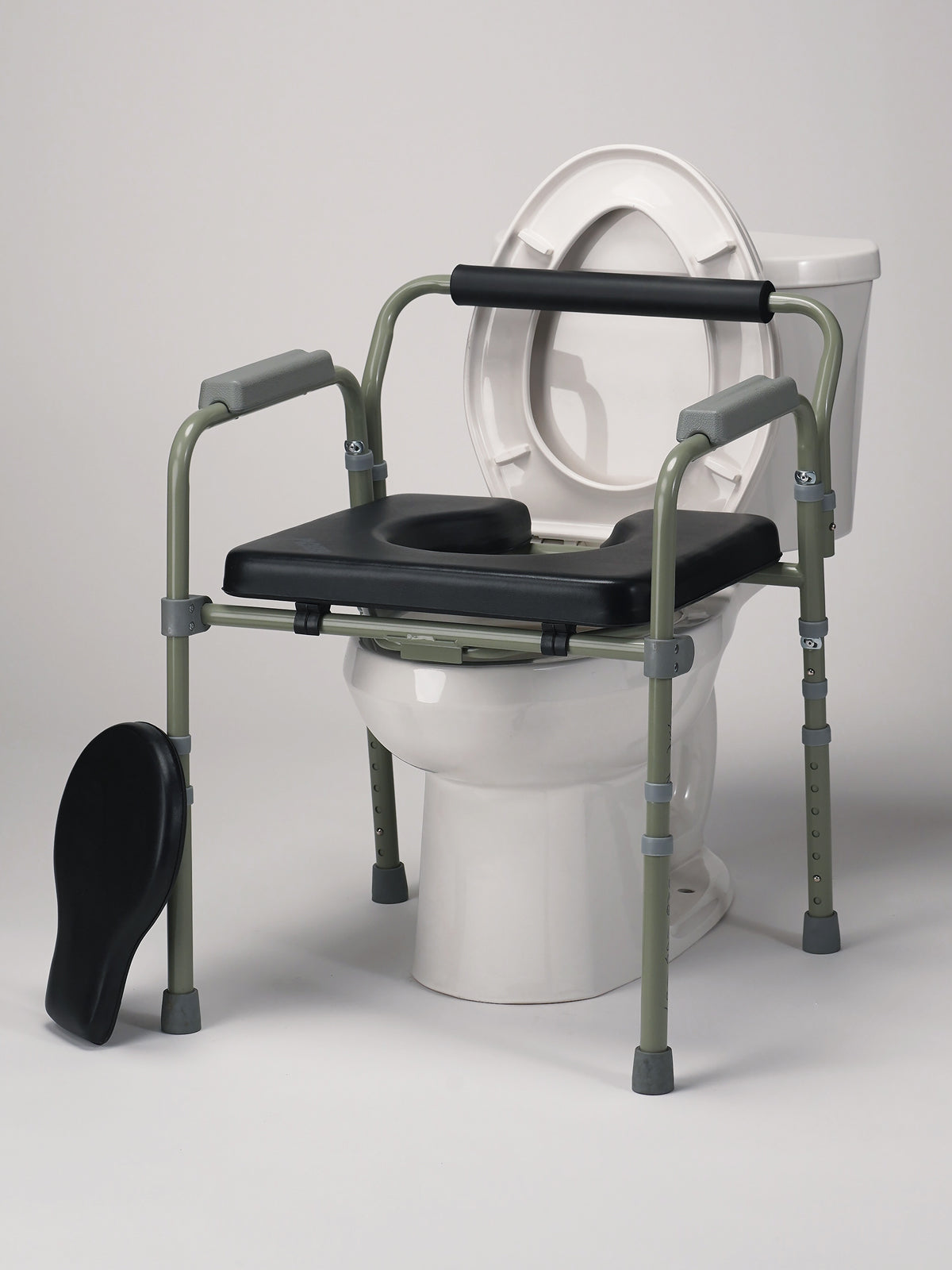 Padded Folding Commode