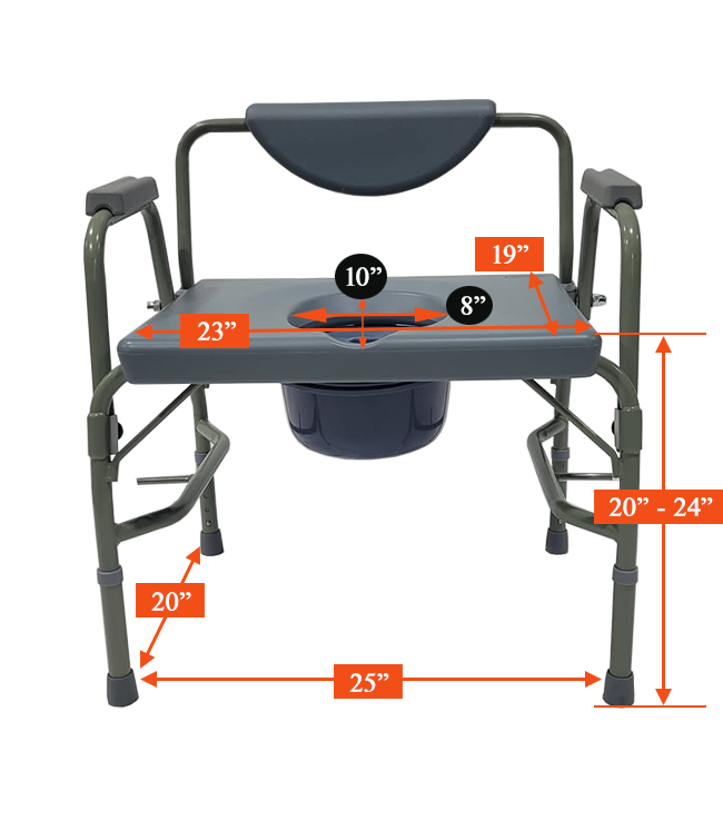 Bariatric Commode Chair