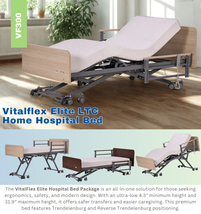The VitalFlex Elite Hospital Bed