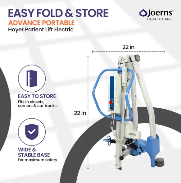 Joerns Hoyer Advance Portable Electric Patient Lift